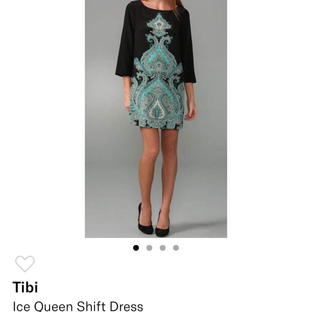 TIBI Ice Queen Shift Dress